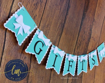 Deluxe Banner Signs - Additional Banners Available - Light Teal Aqua Turquoise Robbins Egg Blue