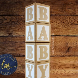 baby blocks decor