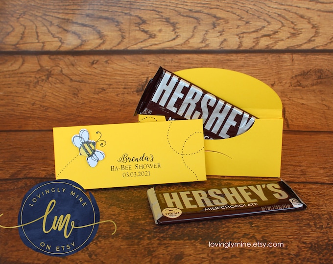 Honey Bumble Bee Hive Candy Box Perfect Party Favor for Birthday, Baby Shower, or Gender Reveal