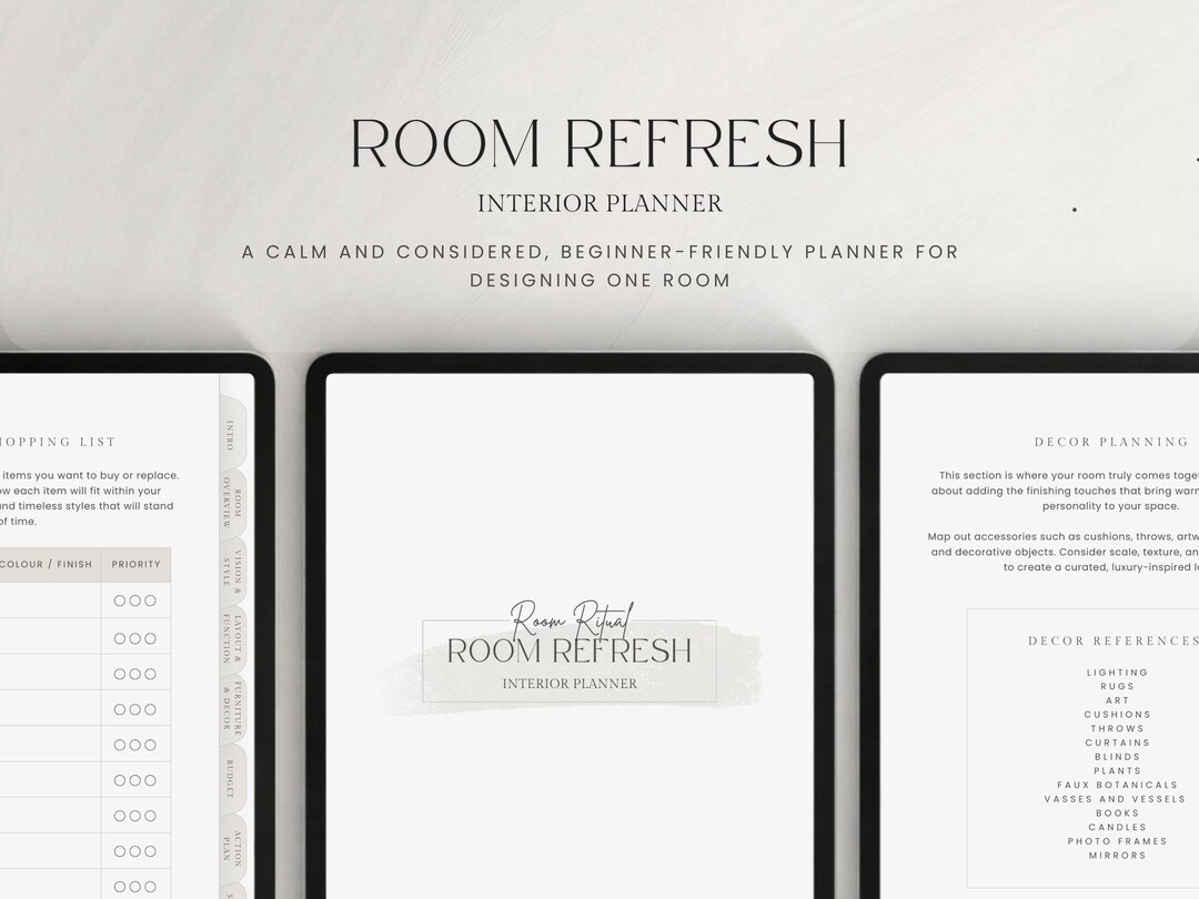 Room Refresh Interior Planner - Etsy