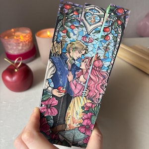 OUABH Beställningsgjorda handmålade bokomslag, Once Upon a Broken Heart-serien, Romantasy Pocketbok