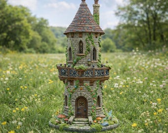 Enchanted Fantasy Tower STL File 3D Printable Fairy Tale Tower