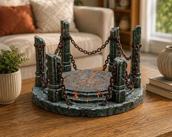 Ancient Chain Portal STL File for 3D Print