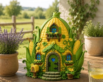 Corn Cottage STL-fil för 3D-utskrift
