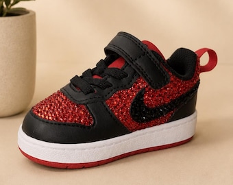 Nike Dunk Low (TDE) Black/Red Toddler