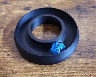 BallsGoRound - Mini Ball Track Desk Fidget Toy - 3D Printed