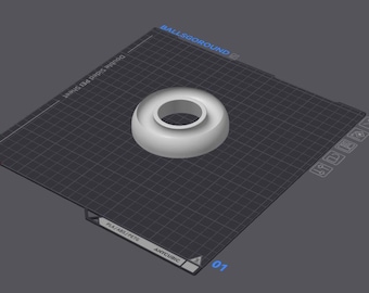 BallsGoRound - Mini Ball Track Desk Fidget Toy - DIGITAL STL FILE