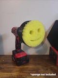 3d Printed Rigid DrillDaddy - ScrubDaddy Drill Attachment (Works with other brands)