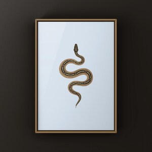 Freeway Ball Python Python regius art print by The Morph Archive, ball python morph illustration by Mingo X.