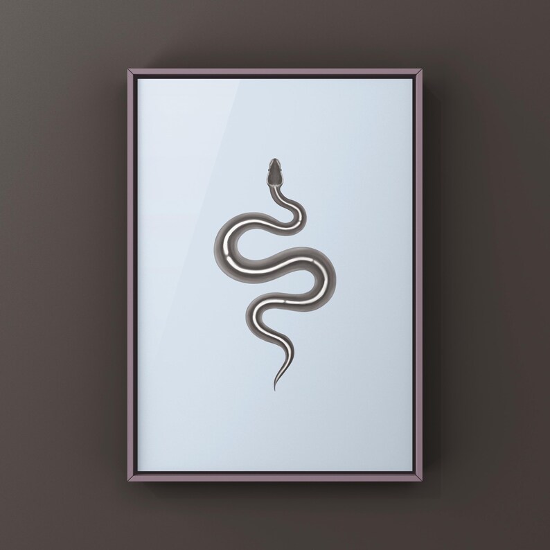 Black Pastel Mystic Potion Ball Python Python regius art print by The Morph Archive, ball python morph illustration by Mingo X.