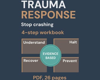 Cahier d'exercices sur la réponse aux traumatismes Réinitialisation émotionnelle Récupération du stress Stabilité du système nerveux Overwhelm Soutien fonctionnel quotidien (PDF)