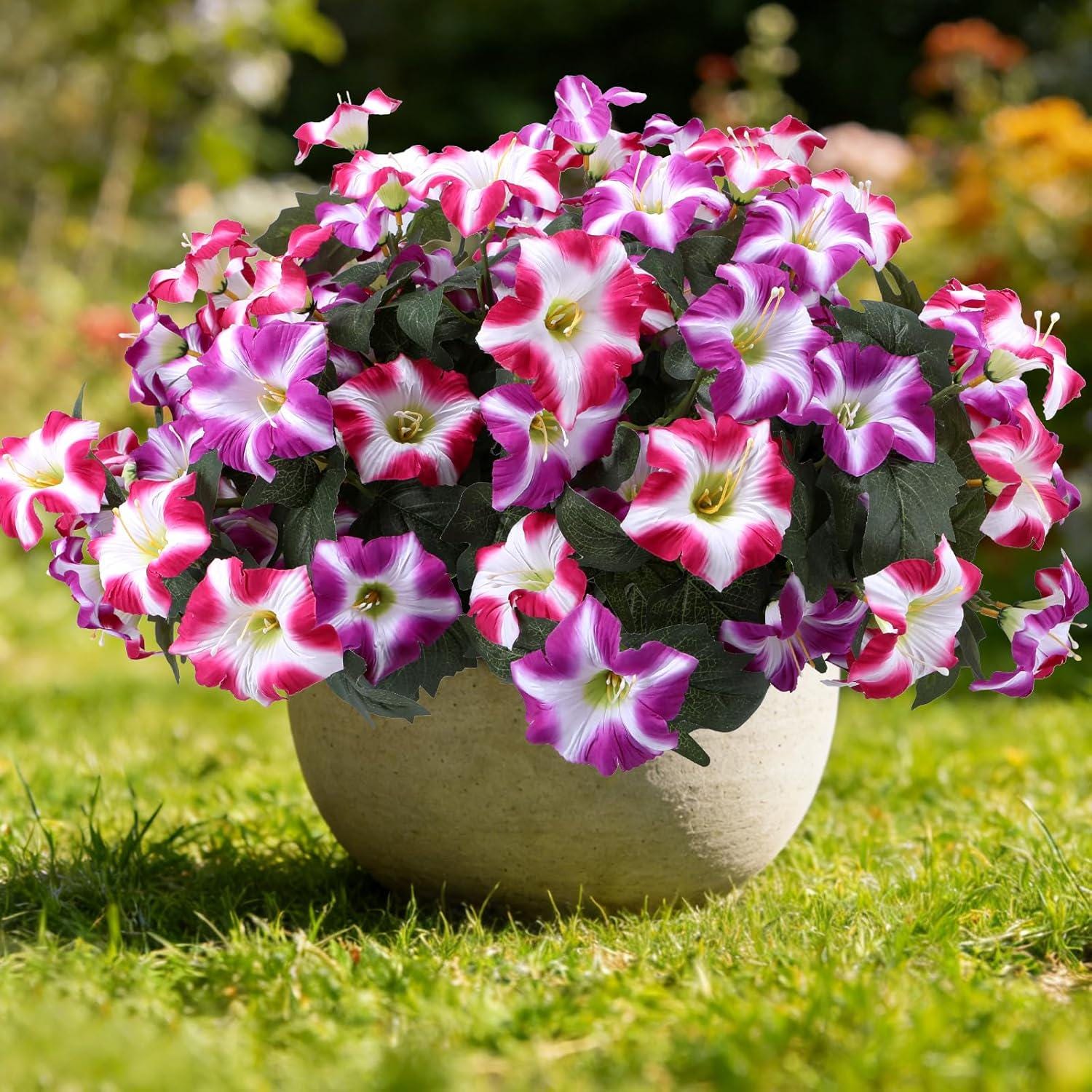 Artificial petunias