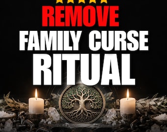 Ritual för förfädernas rening | Ta bort familjens truama/förbannelseenergi | Frigörelse av generationsmönster, skydd och reningsbesvärjelse för negativ energi.