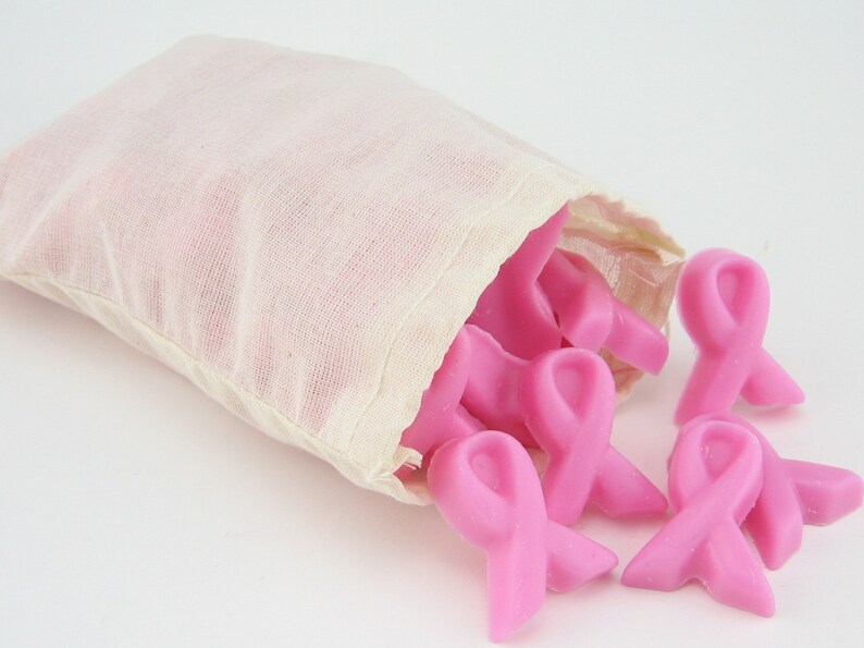 Pink Ribbon Breast Cancer Awareness Soy Wax Melts or Cake Etsy