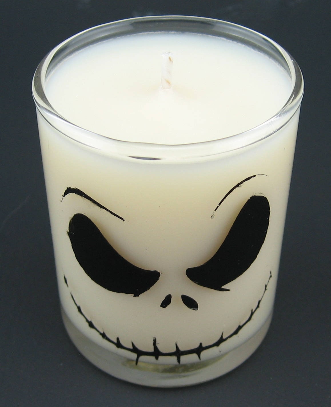 Nightmare Before Christmas Halloween Candle Jack Skellington or Zero Etsy