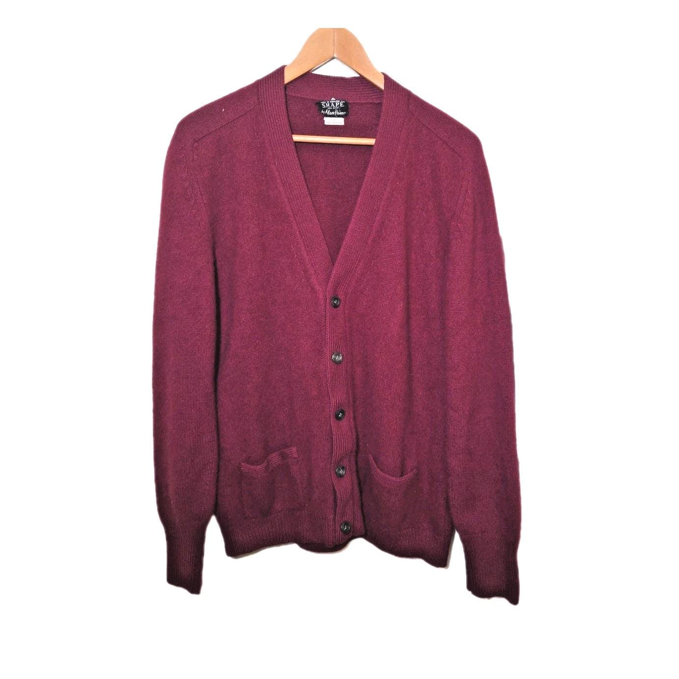 ◇ 50's 60's Alan Paine Cashmire Knit Vintage Made in England US