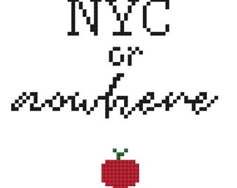 NYC of Nowhere-naaldsteekkaart 13 mesh