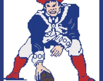 Pat the Patriot-naaldpuntkaart