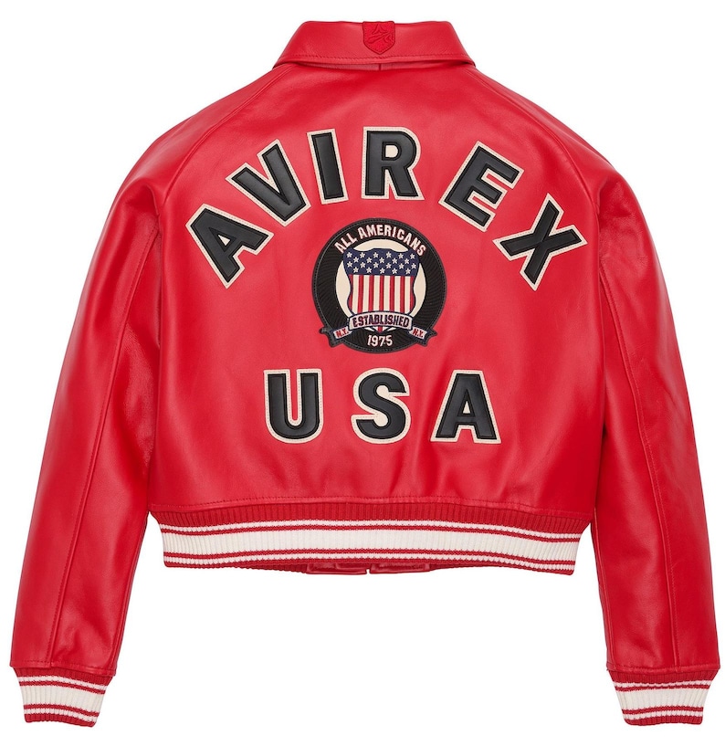 Short biker leather jacket for women with zipper front closure