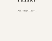 Pinterest Growth Planner | Weekly & Monthly Pinterest Planner | Digital PDF | Content Planning and Tracking