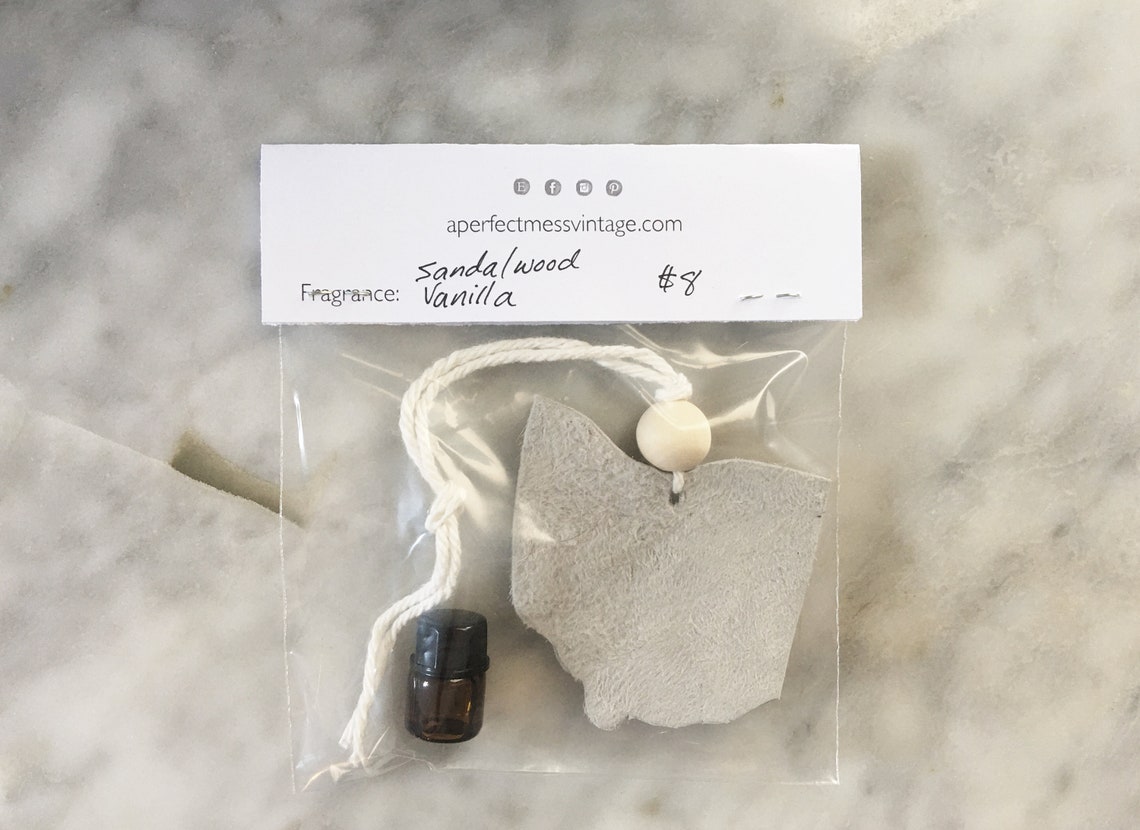 Ohio Leather Car Air Fresheners for cars rooms lockers Etsy