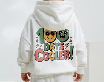 100 dagen koeler SVG | Shirt met grappige smiley, png PNGEgg | Basisschoolleraar SVG | 100 Days of School Boys ontwerplaserbestand (digitaal)