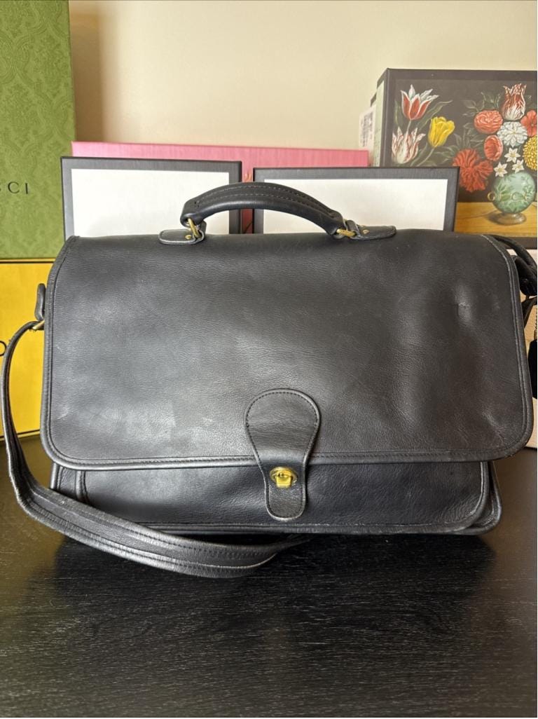 美品Coach5180 Metropolitan Messenger Bag Coach Leather Metropolitan Bag #5180 Brown (Handcrafted in USA) | eBay
