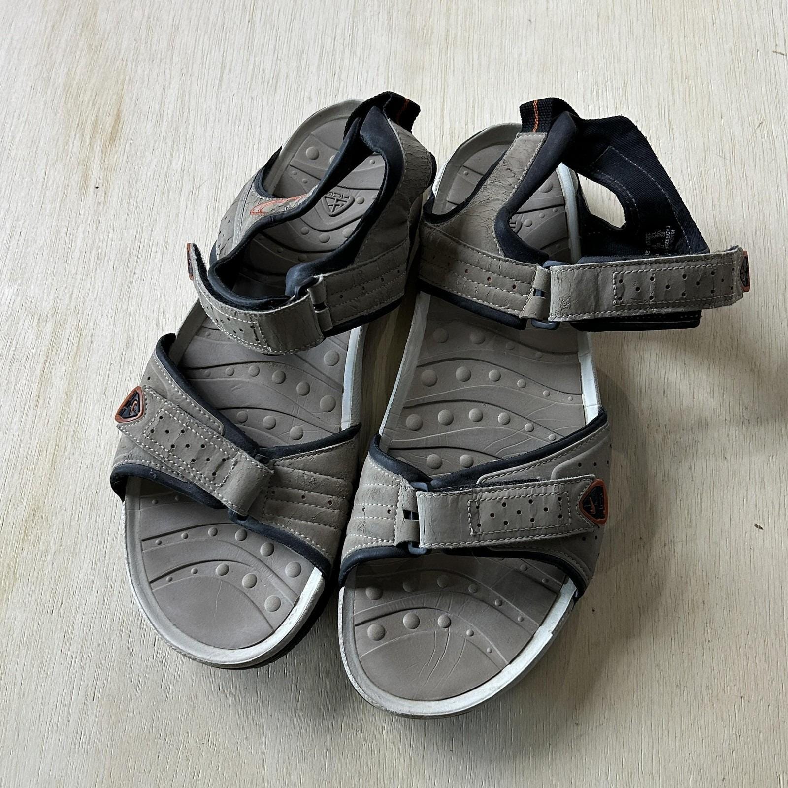 VtgY2K Nike ACG Sandals Mens 11 Navy Blue Orange Trail Hiking Strappy Nike ACG Sandals for Men for sale | eBay main image 3