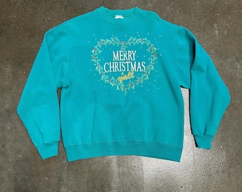 Vintage Merry Christmas Y'all Crewneck