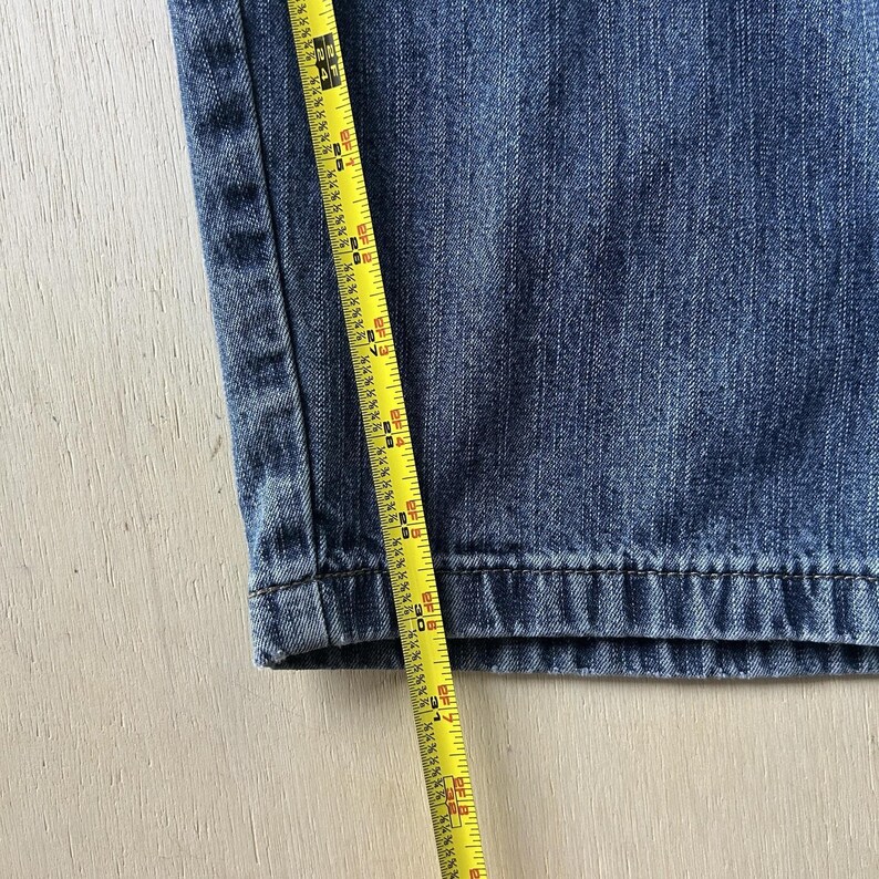 Y2K Wrangler Jeans Mens 40x30 Medium Wash Denim Relaxed Straight Cargo 70LGWDS image 8