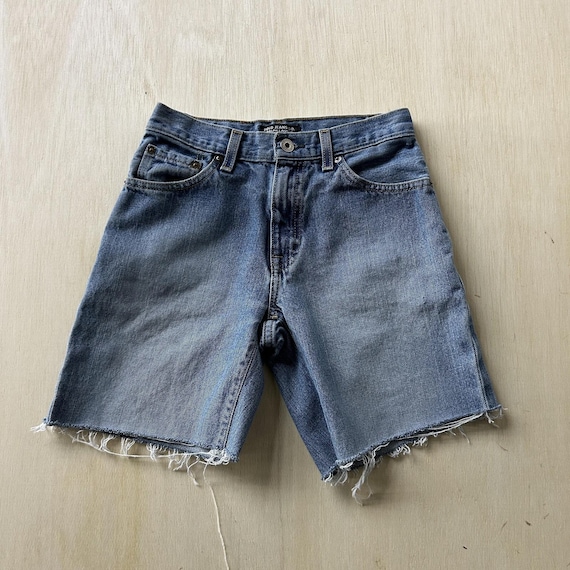 Vintage Polo Jeans Co Ralph Lauren Shorts Womens 10 Blue Denim Cut