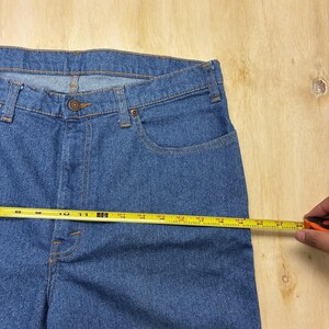 Vintage Wrangler Jeans Mens 36x32 Medium Wash Blue Denim Regular Straight Pants image 9