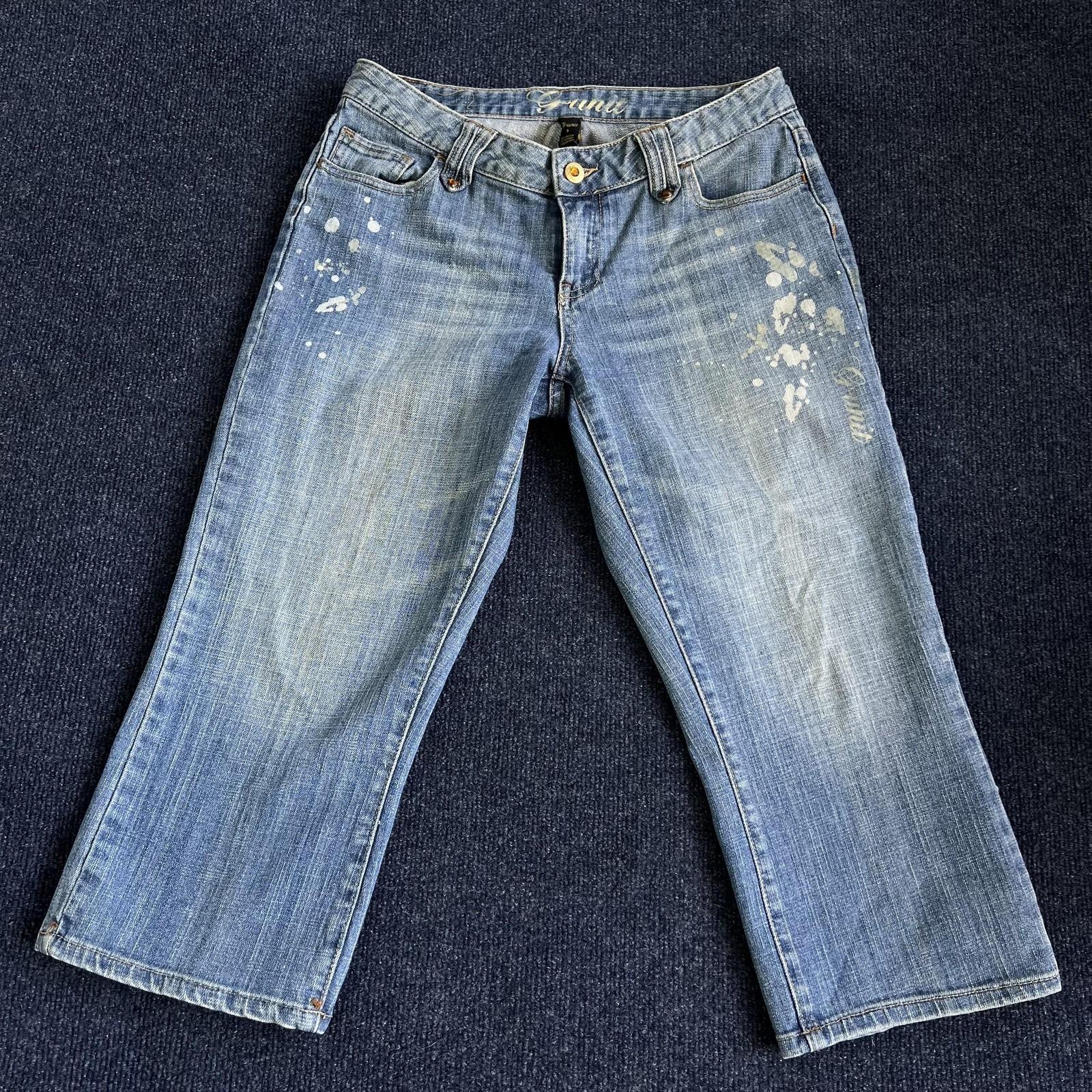 Y2k Painted Jeans - Etsy