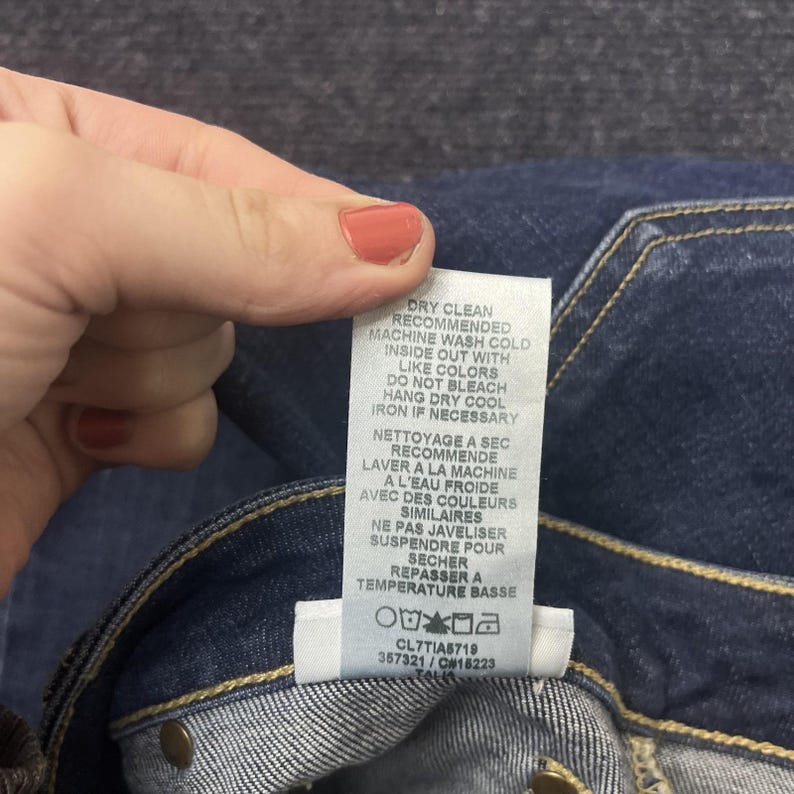 Jeans Joe's de mezclilla elástica ajustada de talle alto, corte acampanado micro acampanado azul para mujer, talla 31, estilo Y2K. imagen 6