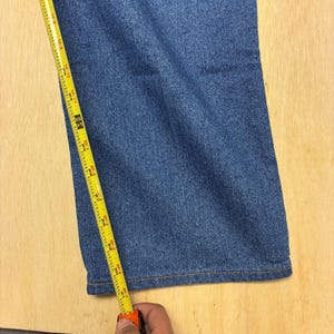Vintage Wrangler Jeans Mens 36x32 Medium Wash Blue Denim Regular Straight Pants image 6