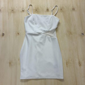 brandy melville white karla dress Adhara Brandy Melville One-Size-Fits-All Plaid Dress