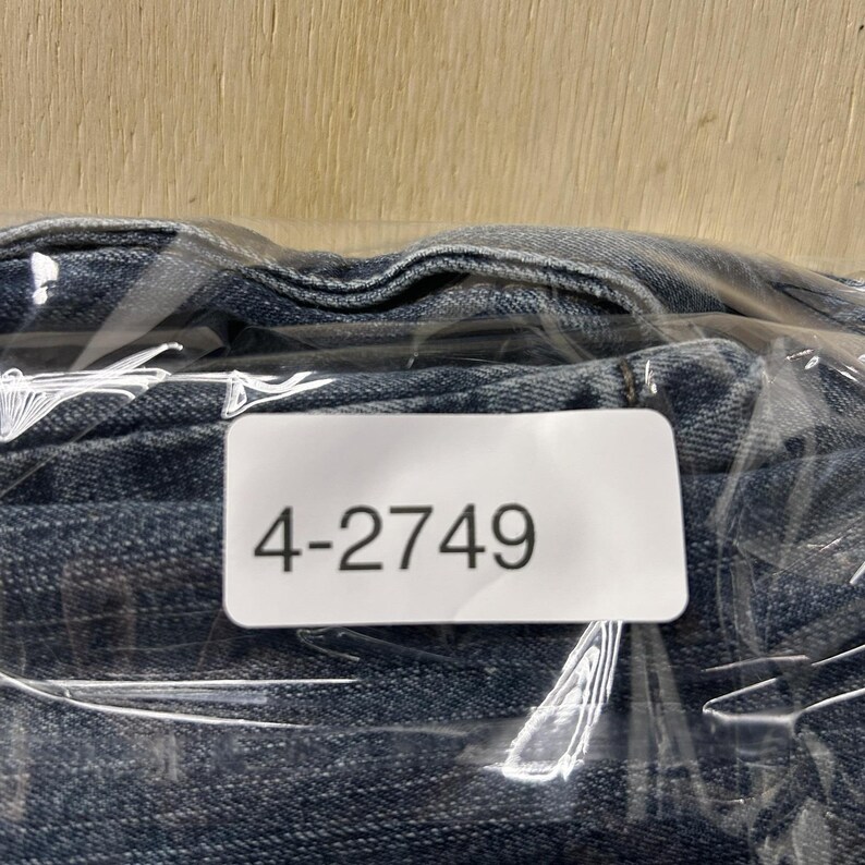 Y2K Wrangler Jeans Mens 40x30 Medium Wash Denim Relaxed Straight Cargo 70LGWDS image 12