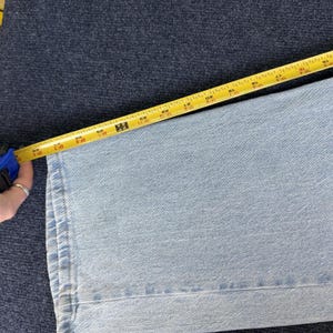 Y2K Wrangler Jeans Mens 36x29 Light Wash Blue Denim Straight Regular Casual image 8