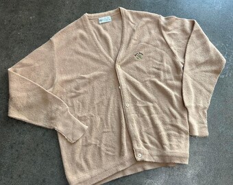 Vintage Pickering Active Sportswear Notre Dame Irish Size XL Wool Cardigan