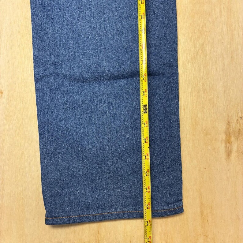Vintage Wrangler Jeans Mens 36x32 Medium Wash Blue Denim Regular Straight Pants image 5
