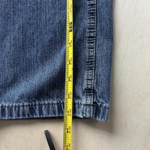 Y2K Wrangler Jeans Mens 40x30 Medium Wash Denim Relaxed Straight Cargo 70LGWDS image 5