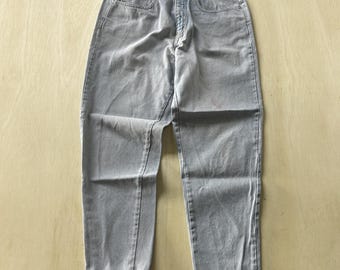 Vintage Venezia Jeans Tapered Jeans Womens 14 33W Light Wash Blue Cotton Denim