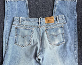 Vintage 90er Jahre Levi's 505 Orange Tab Jeans Herren 36x29 Denim Regular Straight USA