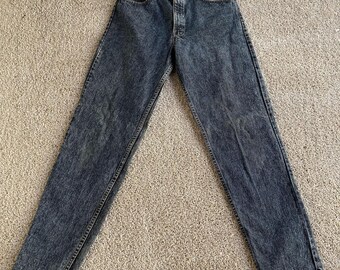 Vintage Levis 550 Jeans Mens 32x32 Gray Acid Wash Denim Relaxed Tapered Leg USA