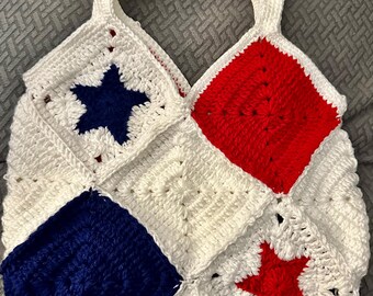 Handmade Panama-Inspired Crochet Tote Bag