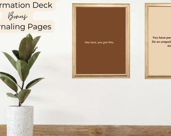 Self Love Affirmation Cards | Gentle Reminders | Printable (Digital Download)