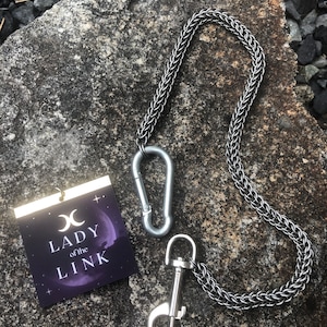 Stainless Steel Persian Chainmail Wallet Chain, Wallet Chain, Stainless Steel wallet chain, Biker chain