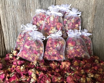 Set of 6 Rose Sachets