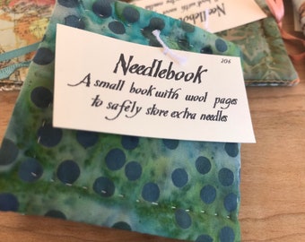 Fabric and Wool Needle book