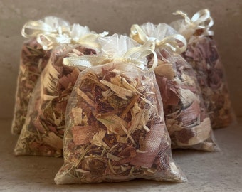 Set of 6 Cedar, Rosemary and Lemon Sachets